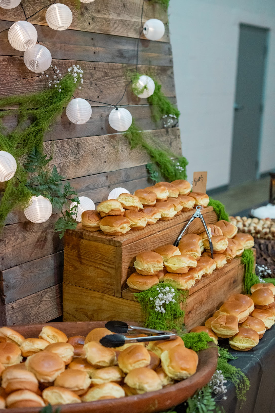 Baby shower outdoor camping catering setup by Tony + Co Catering Jacksonville - nature celebration 15