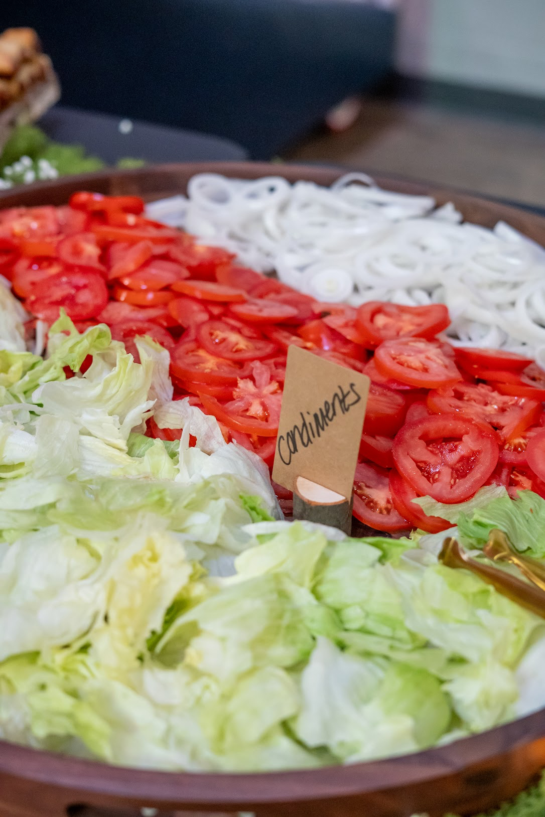 Baby shower outdoor camping catering setup by Tony + Co Catering Jacksonville - rustic elegance 17