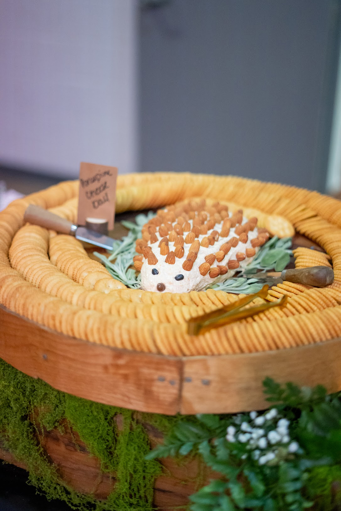 Baby shower outdoor camping catering setup by Tony + Co Catering Jacksonville - camping theme 32