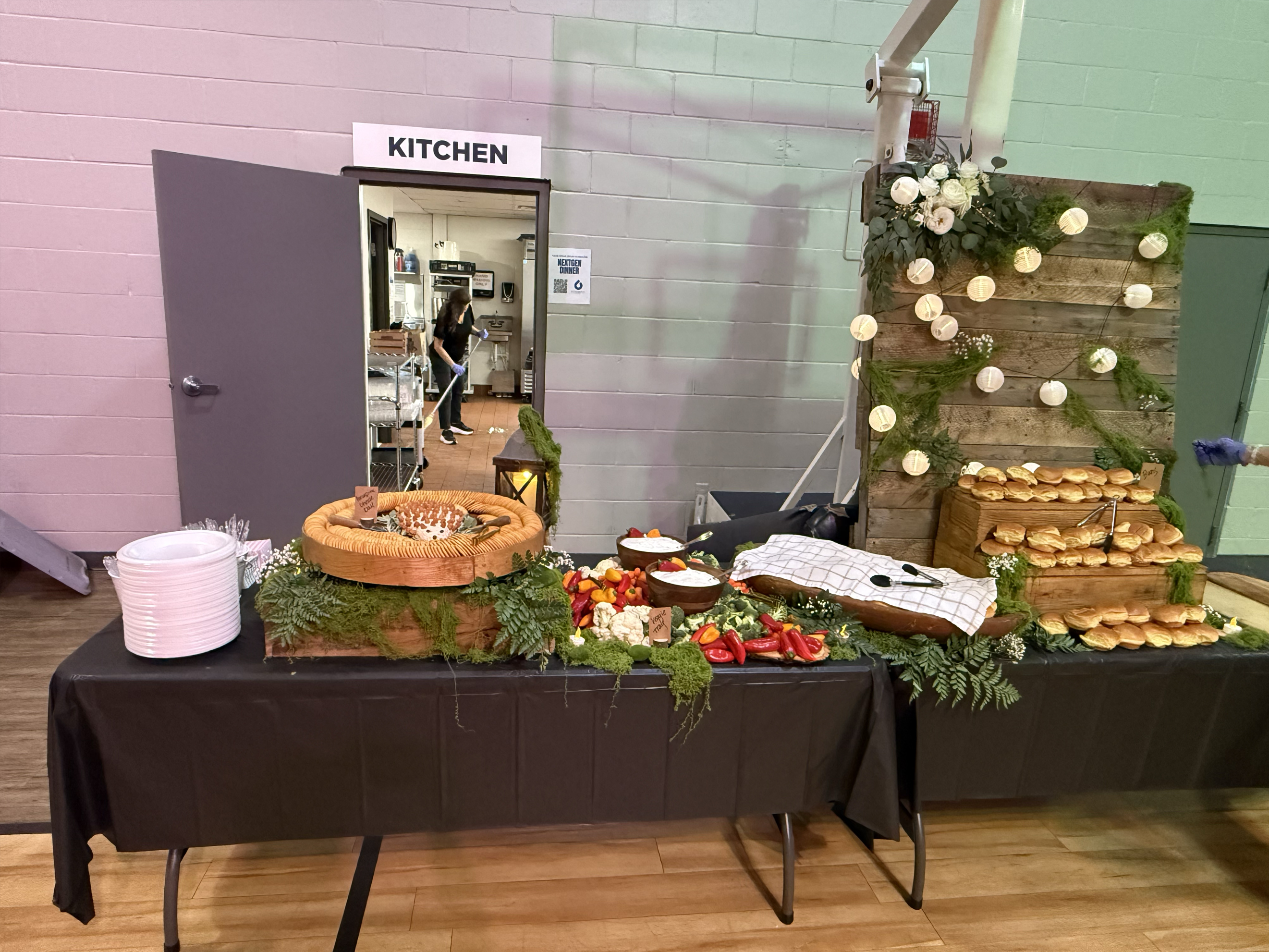 Baby shower outdoor camping catering setup by Tony + Co Catering Jacksonville - adventure finale 58