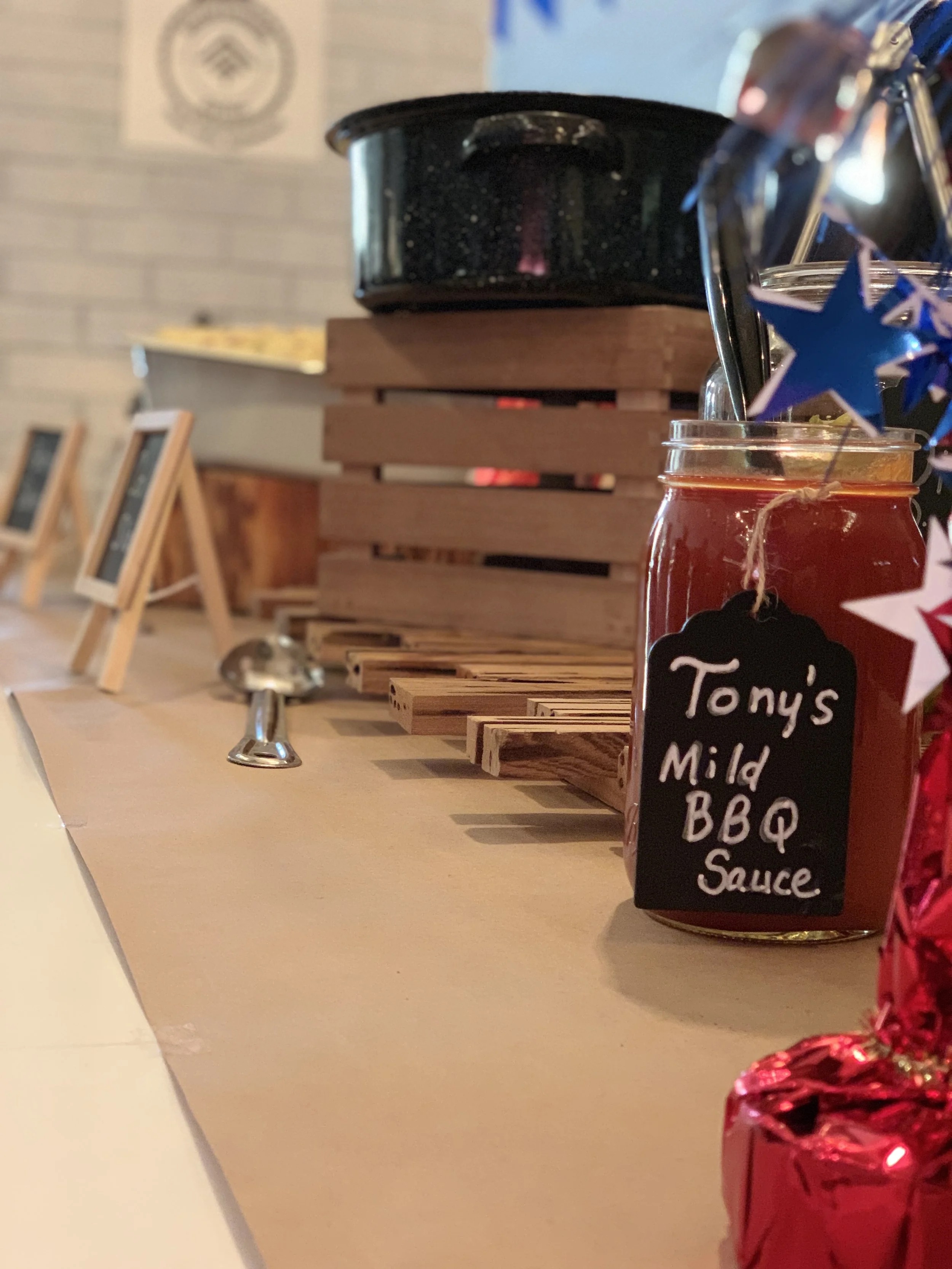 Tony + Co Catering wedding reception presentation - gallery image 05