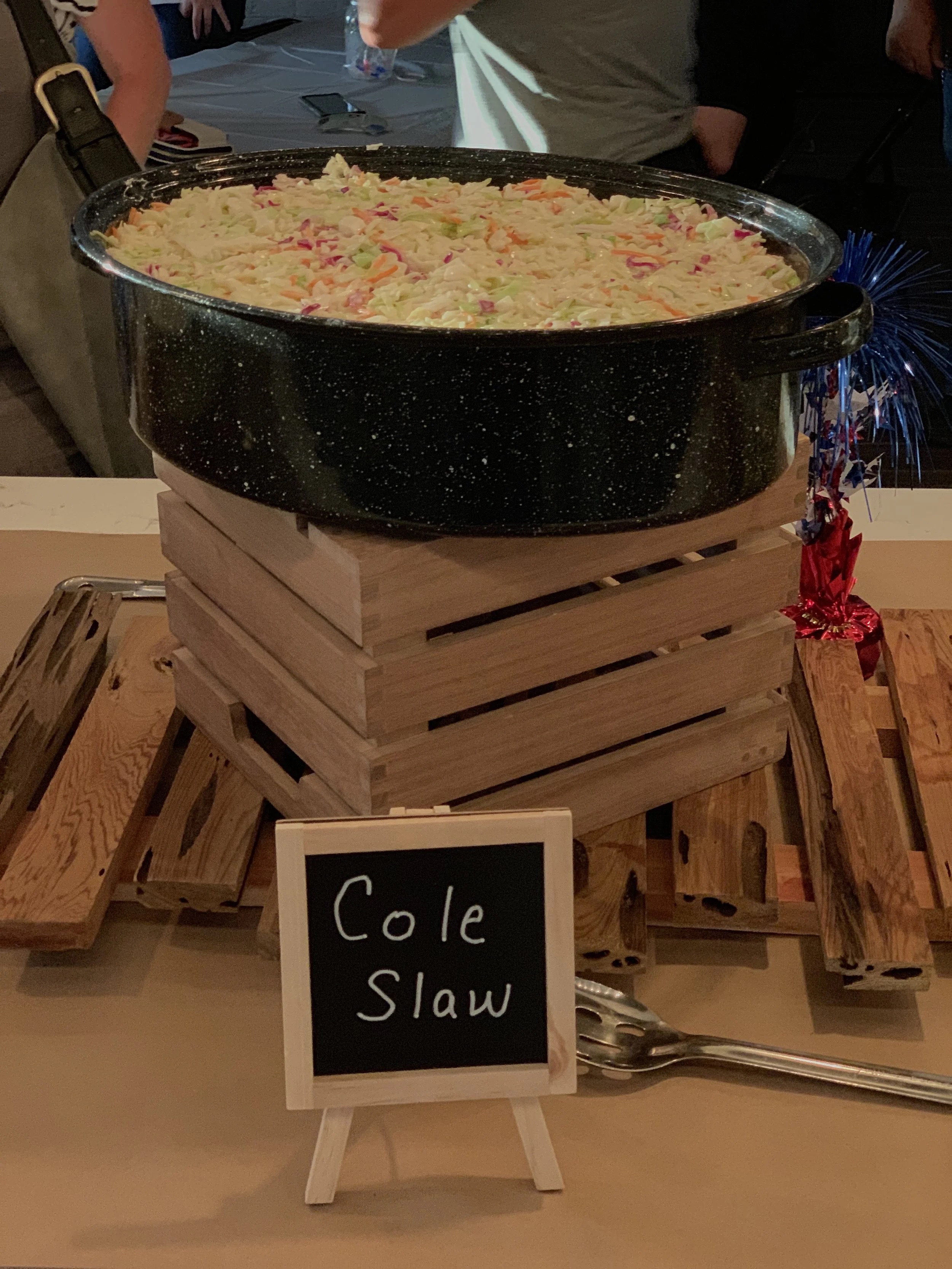 Tony + Co Catering wedding reception presentation - gallery image 12