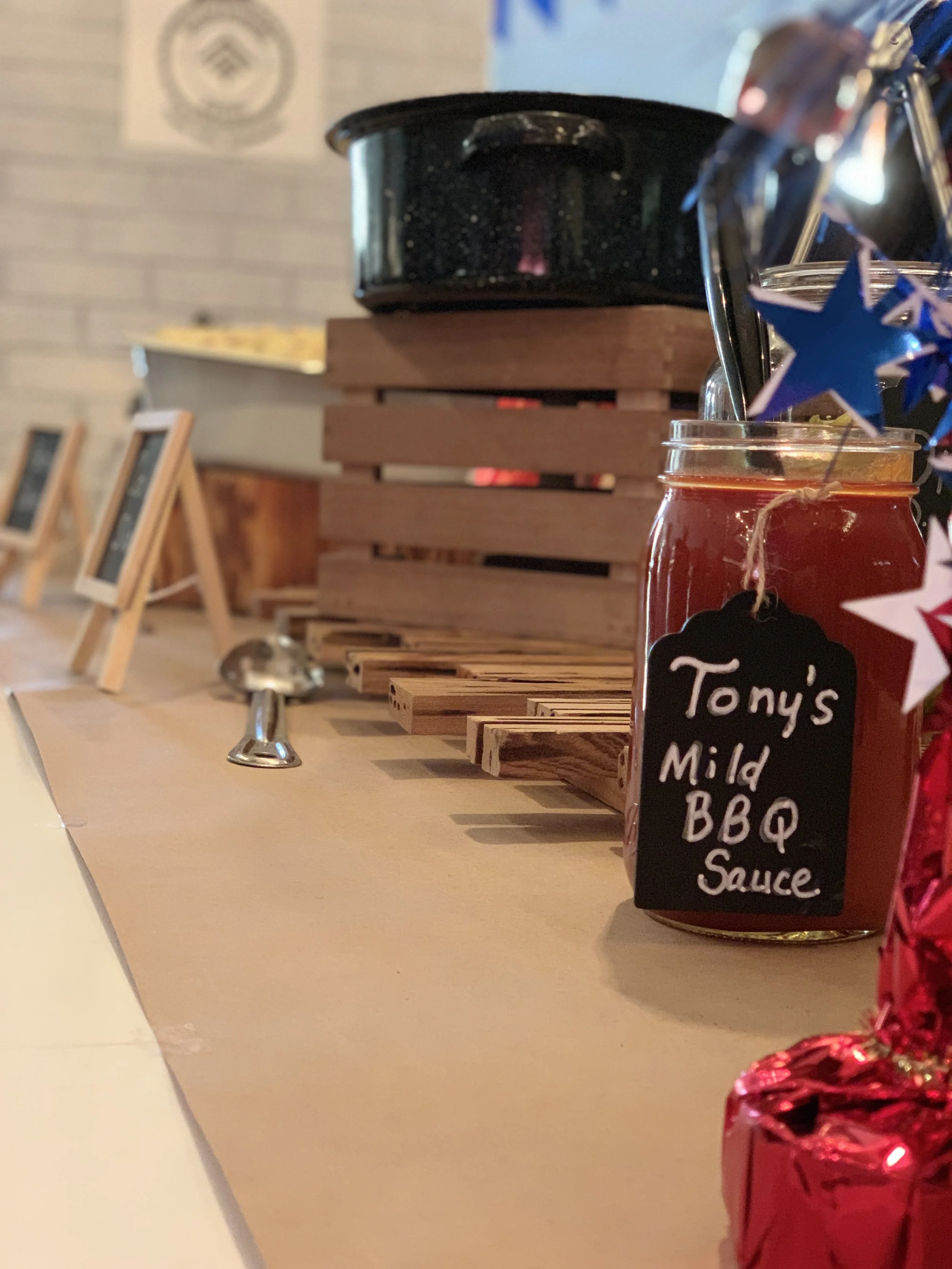 Tony + Co Catering wedding reception presentation - gallery image 13